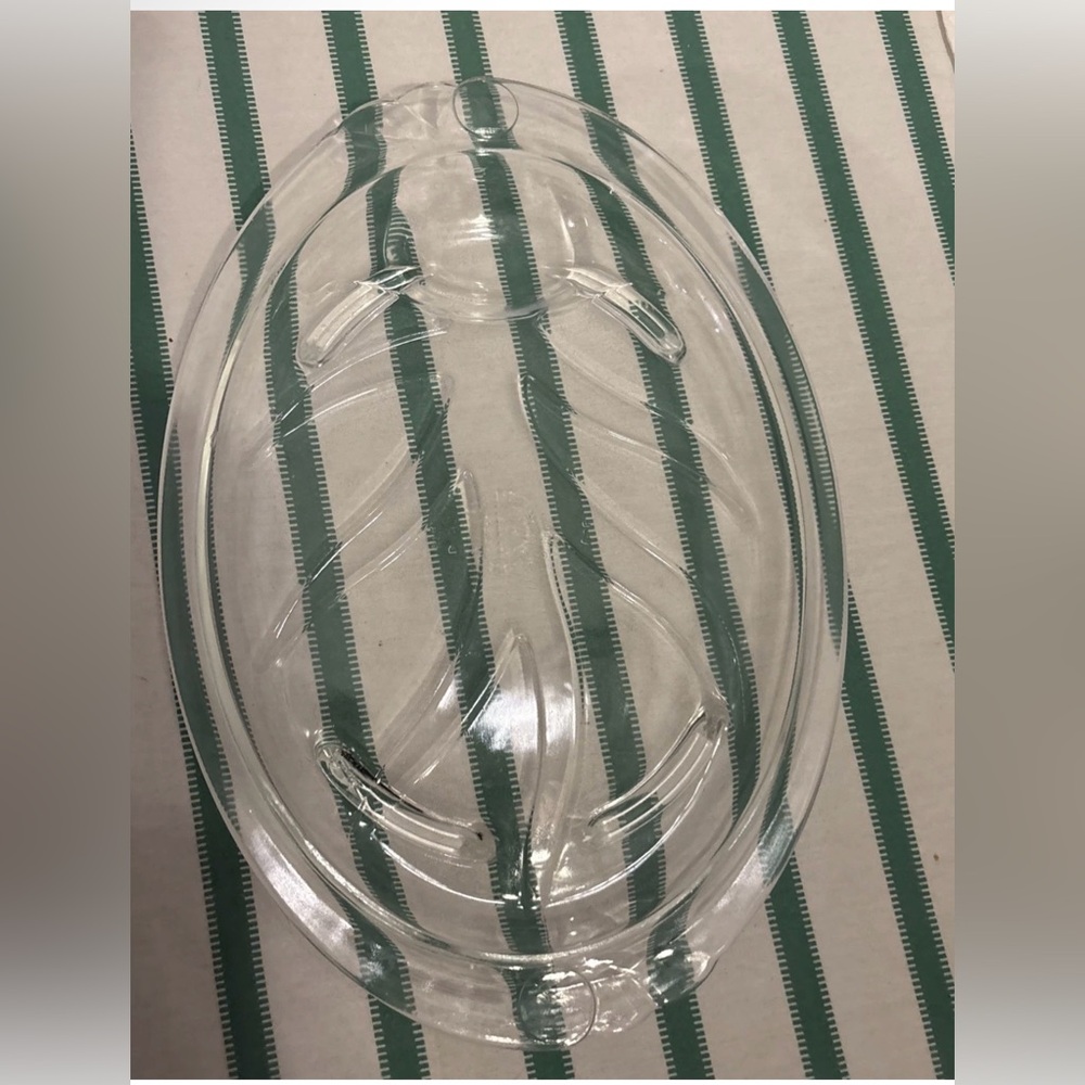 Pyrex Clear Glass Oval Dish